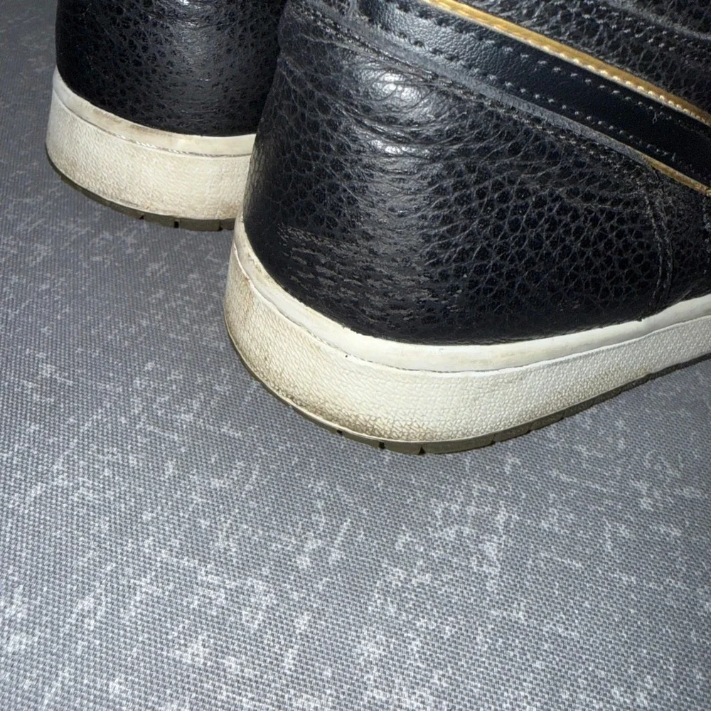 Nike Air Jordan 1 Retro High OG City of Flight Black Gold 555088-031 Mens 11